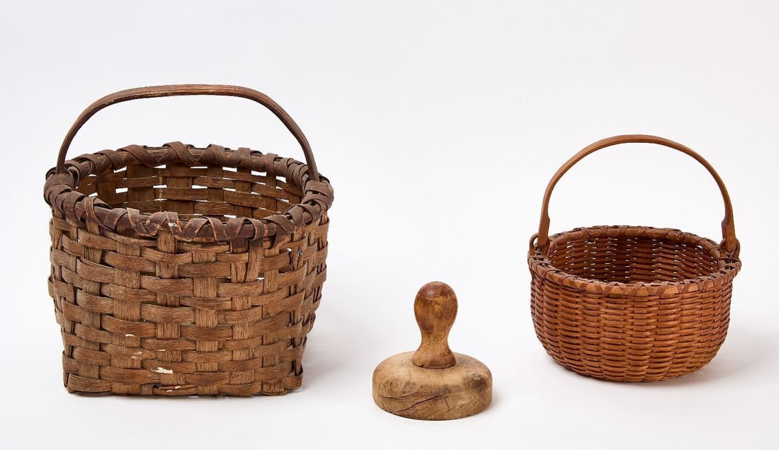 Two Baskets and Butter Stamp - 2