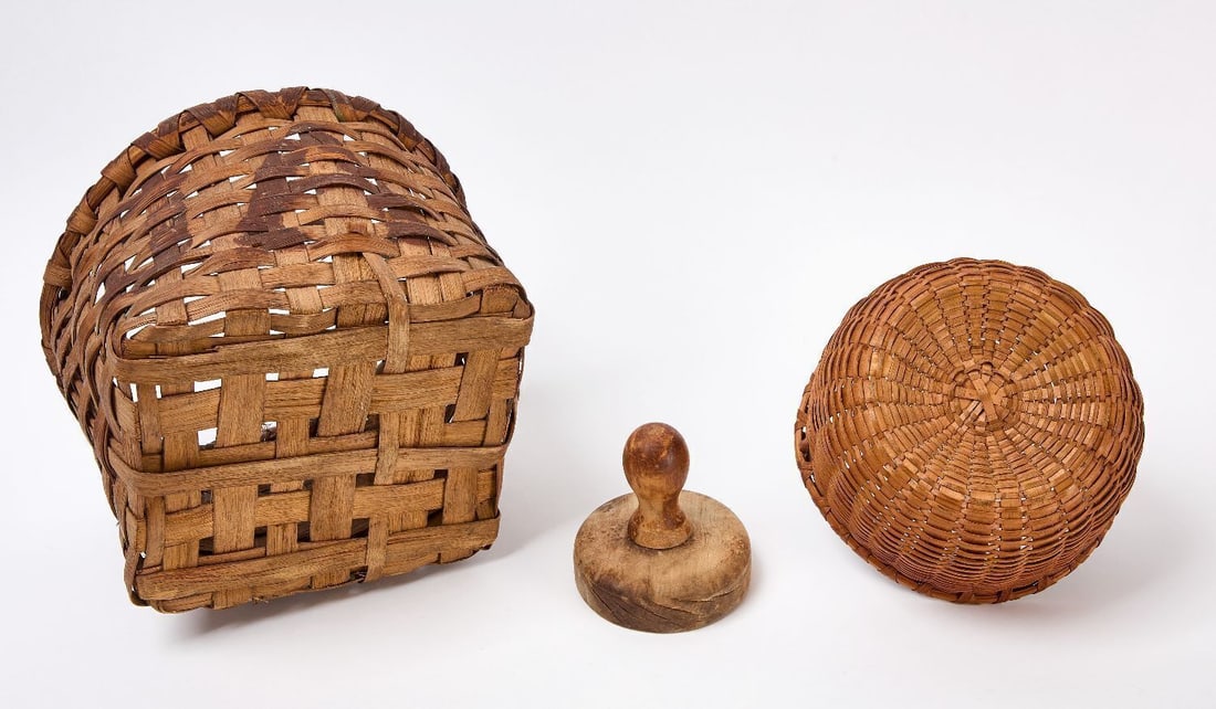 Two Baskets and Butter Stamp - 3