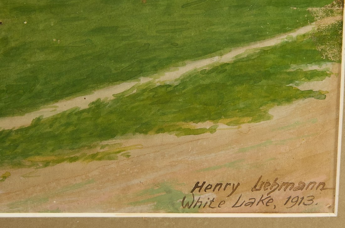 Henry Lehmann - White Lake, 1913 - 2