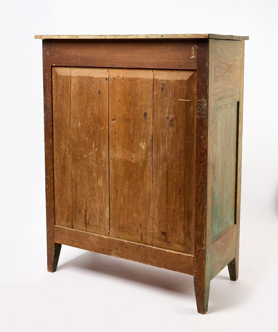Country Jelly Cupboard in Blue Paint - 3