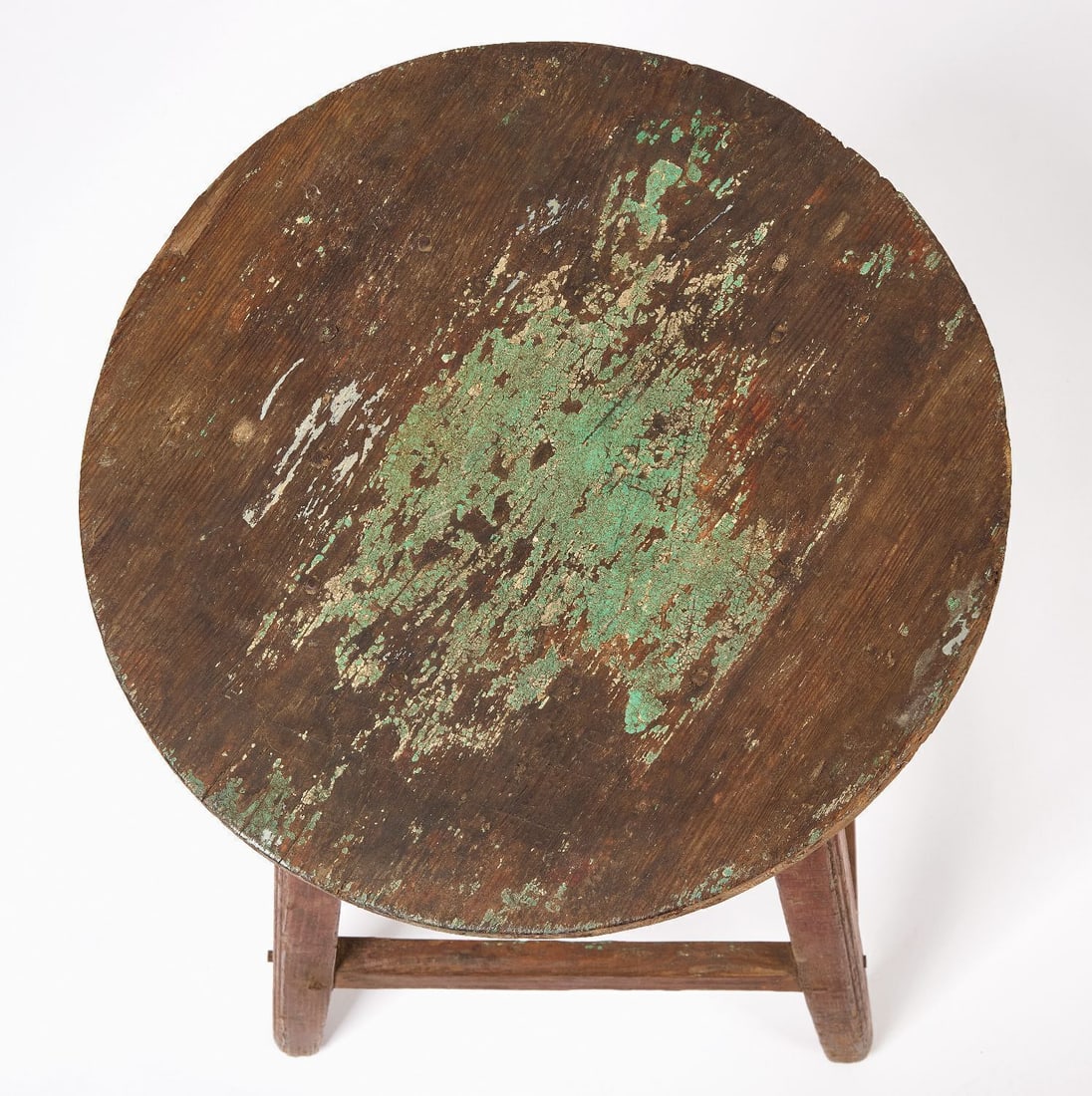 Painted Splay-Leg Work Stool - 2