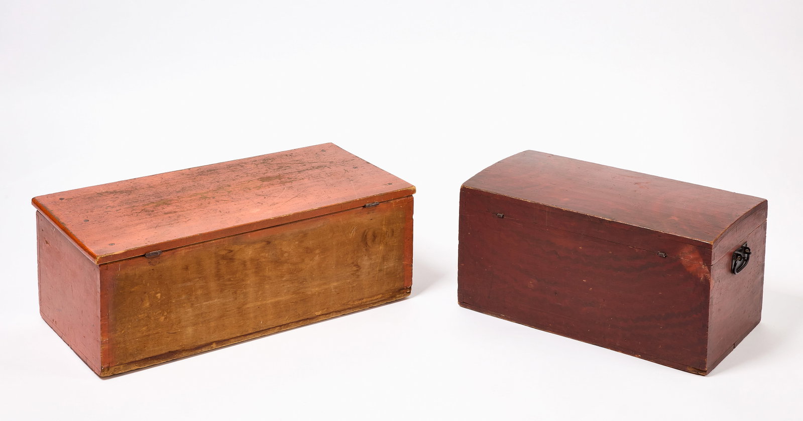 Two Painted Storage Boxes - 4