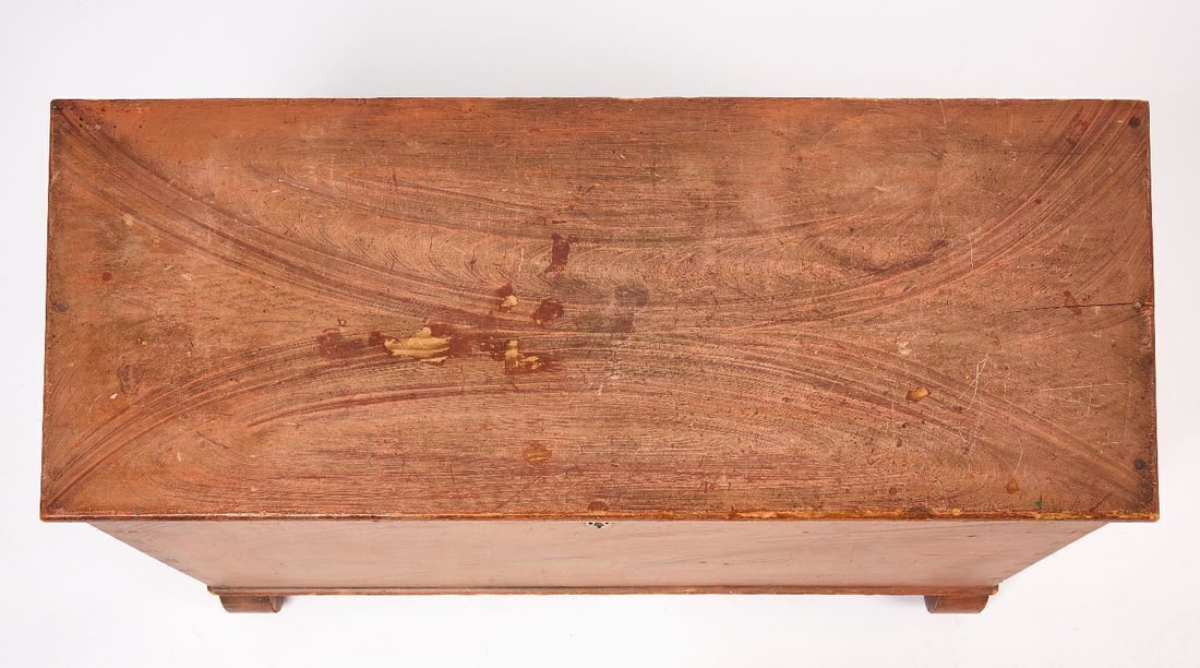 Blanket Chest in Salmon Paint - 3