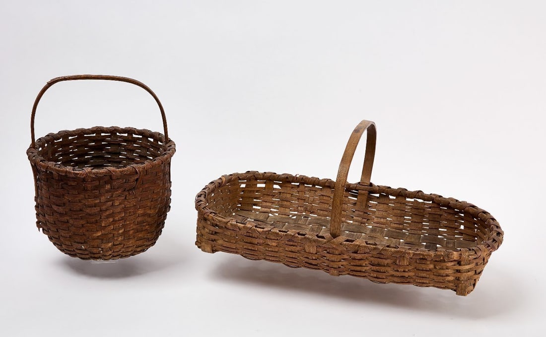 Two Splint Baskets - 2