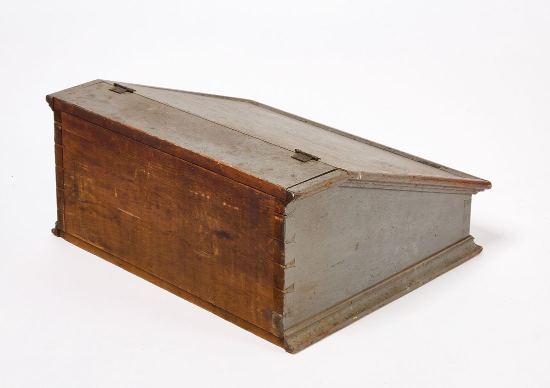 Painted Slant-Lid Countertop Box - 3