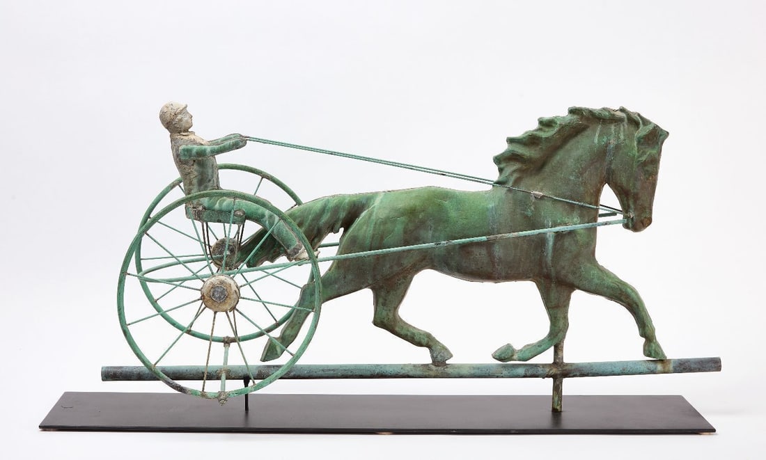 Horse and Sulky Weathervane - 2