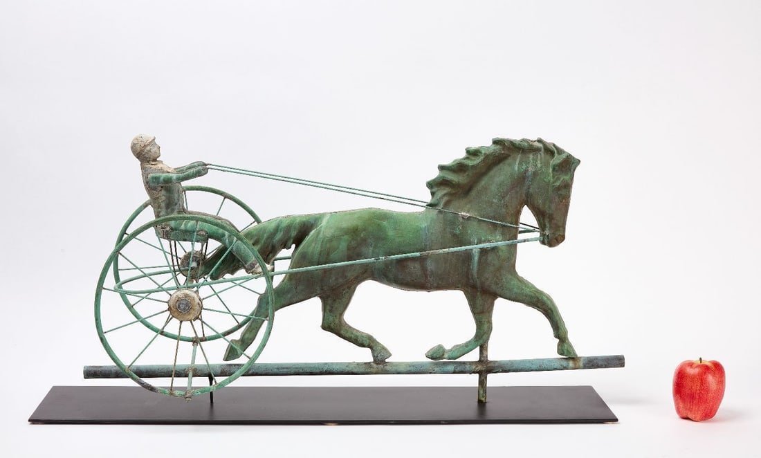 Horse and Sulky Weathervane - 3