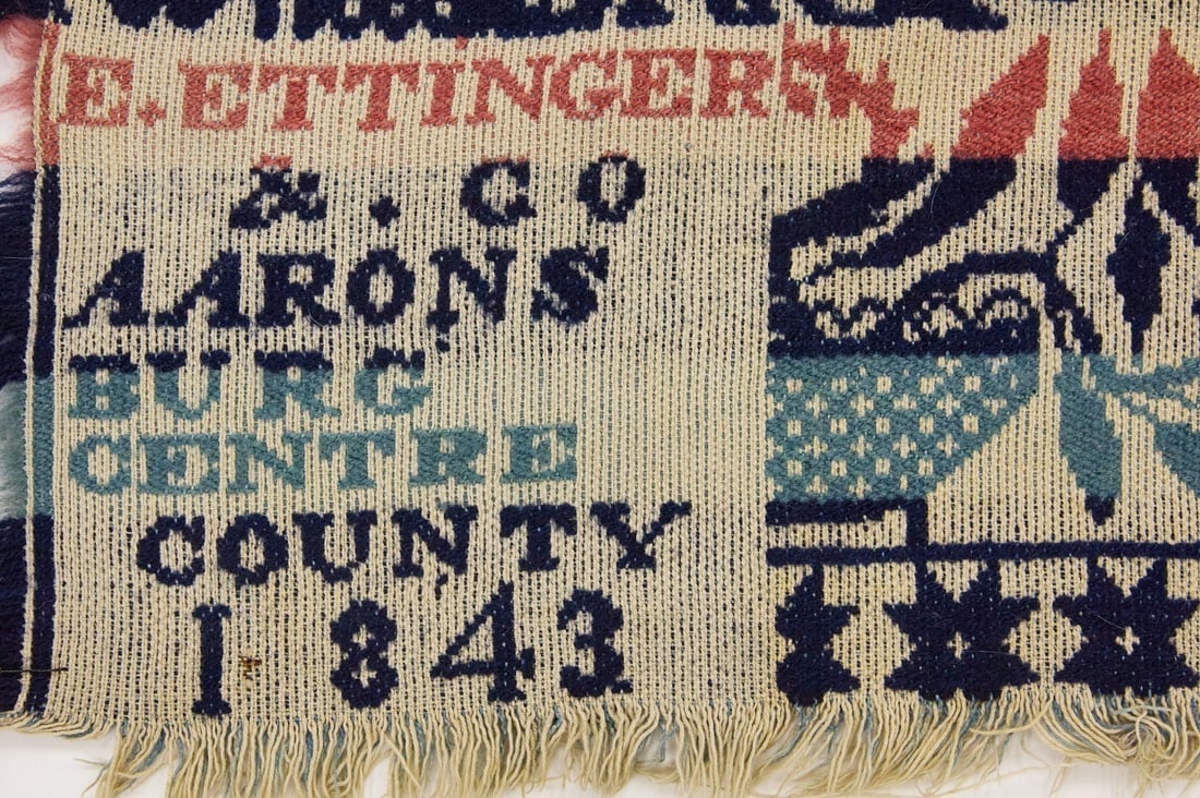 Early Pennsylvania Coverlet - 5