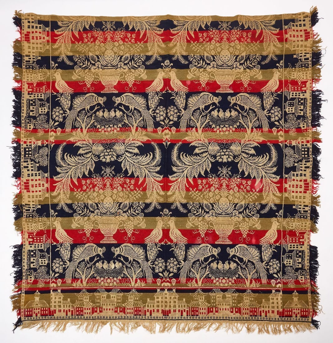 Coverlet with Birds (1 of 2)