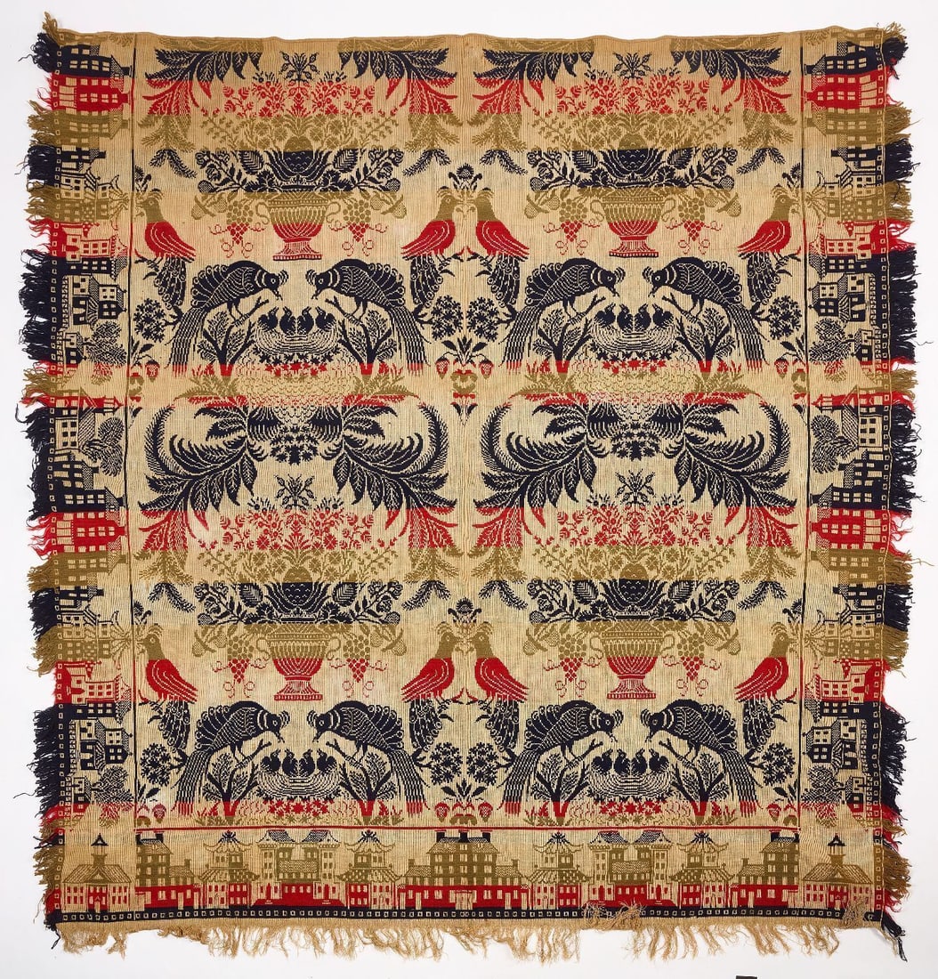 Coverlet with Birds - 2