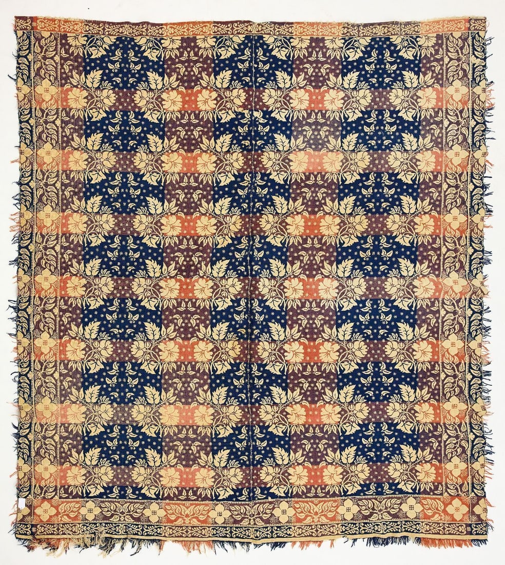 Jacquard Coverlet - 2