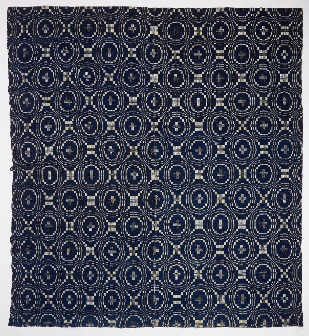 Group of Early Fabrics - Quilts and Coverlets - 2