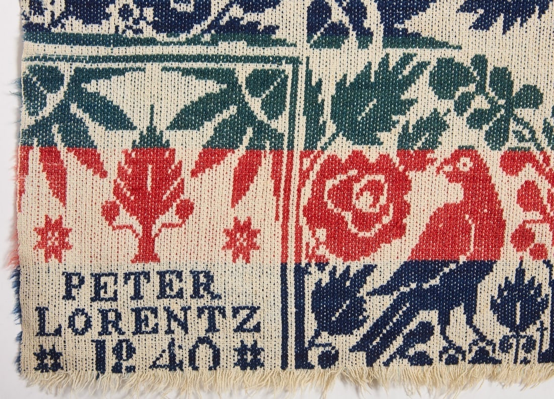 Group of Early Fabrics - Quilts and Coverlets - 6