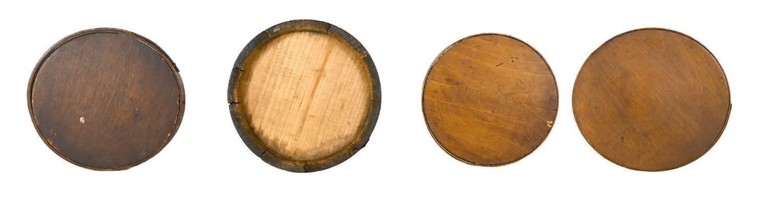 Group of Bentwood Dry Measures and Domestic Containers - 4