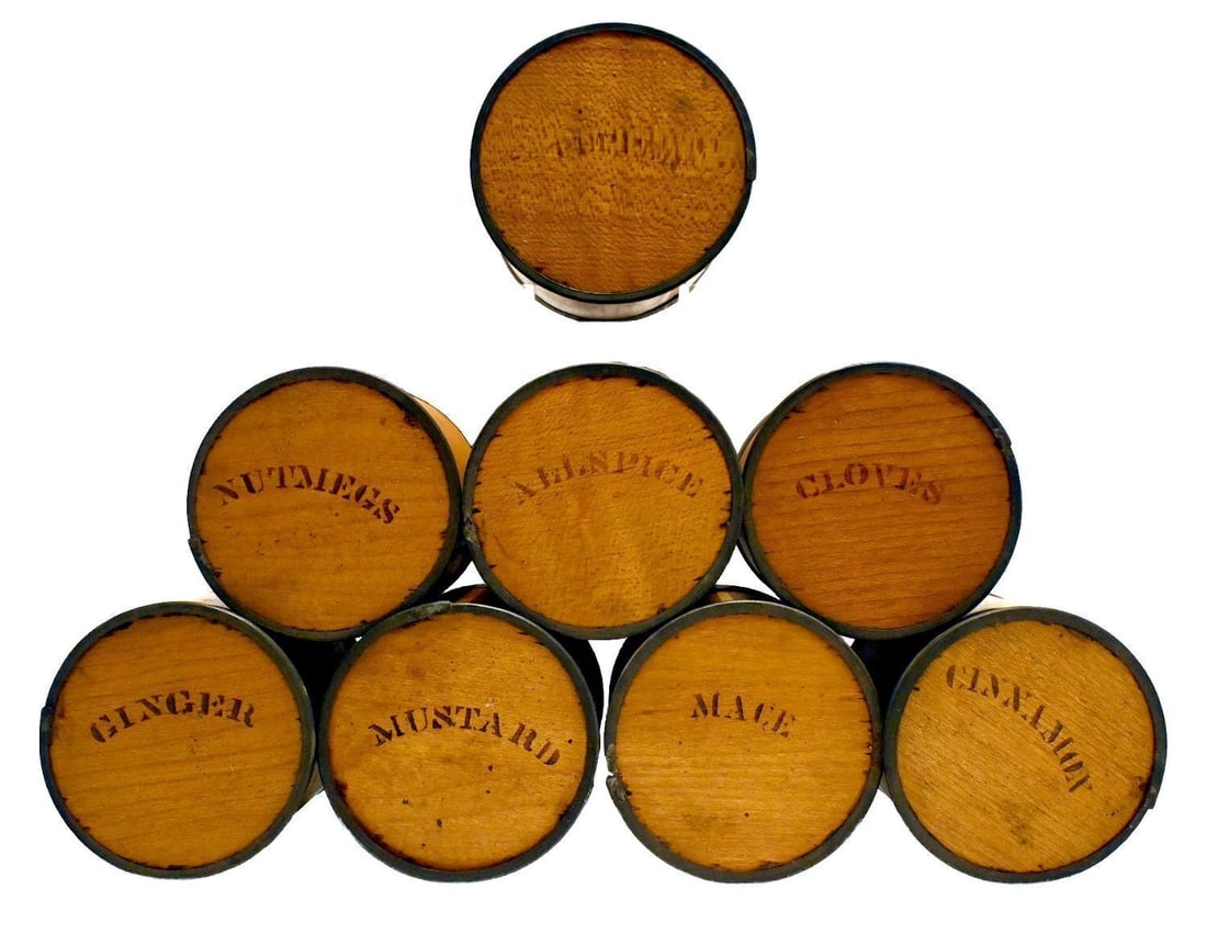 Spice Box with Tins - 6
