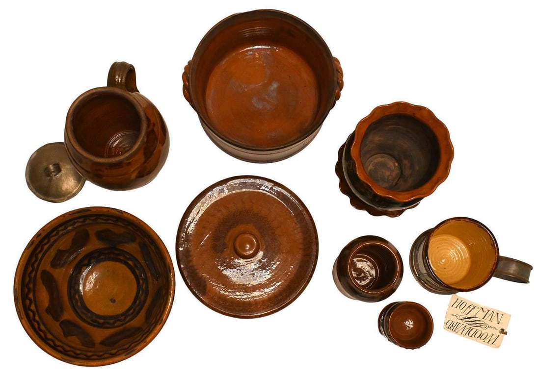 Group of Contemporary Redware Pottery - 2