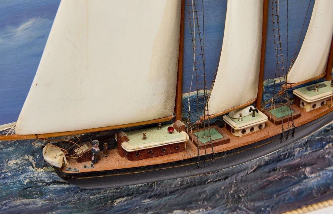 Model of the Ship Marion Sprague - 3