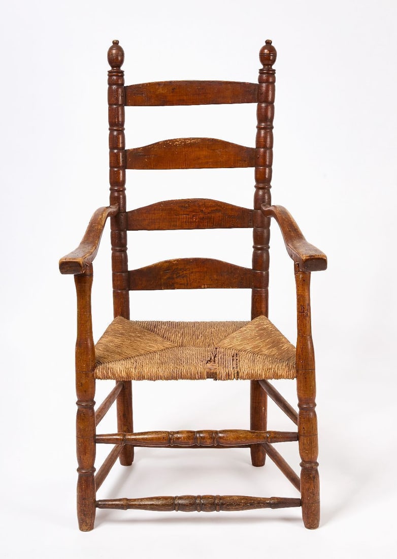 Early Ladder-Back Arm Chair (1 of 7)