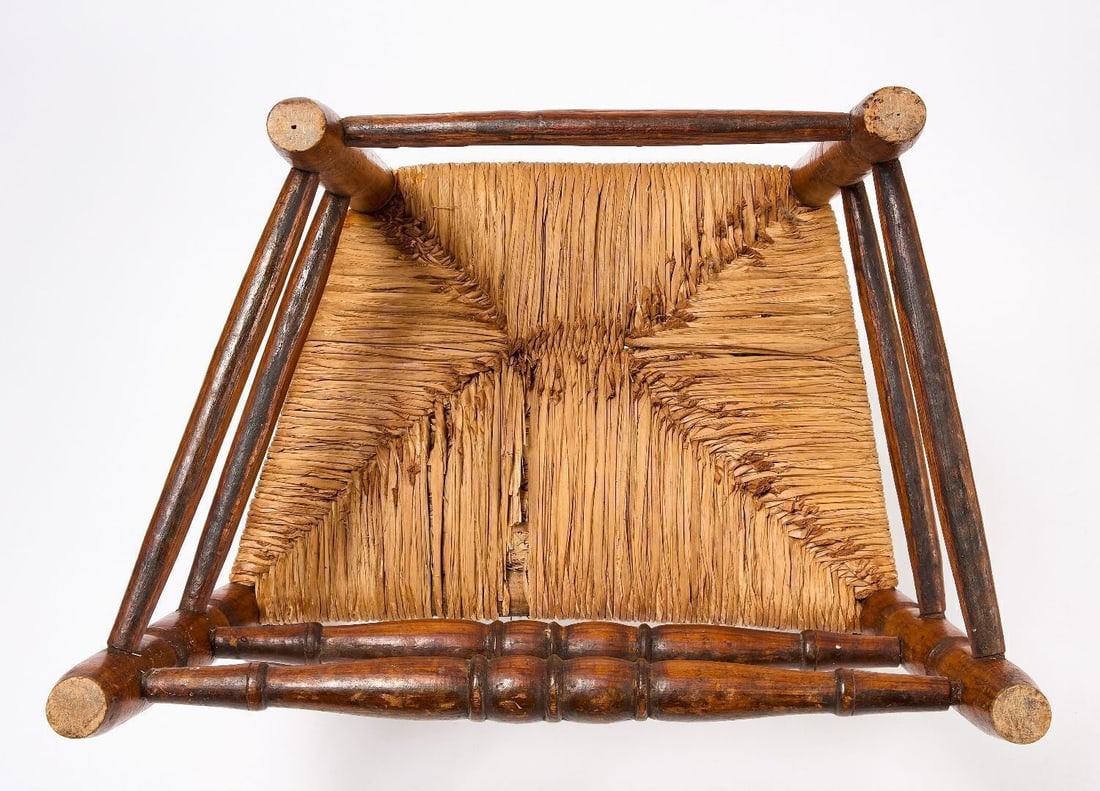 Early Ladder-Back Arm Chair - 5