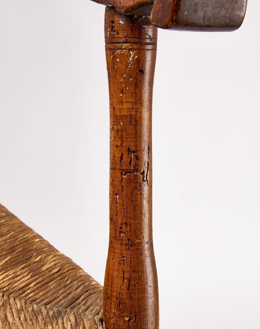 Early Ladder-Back Arm Chair - 6