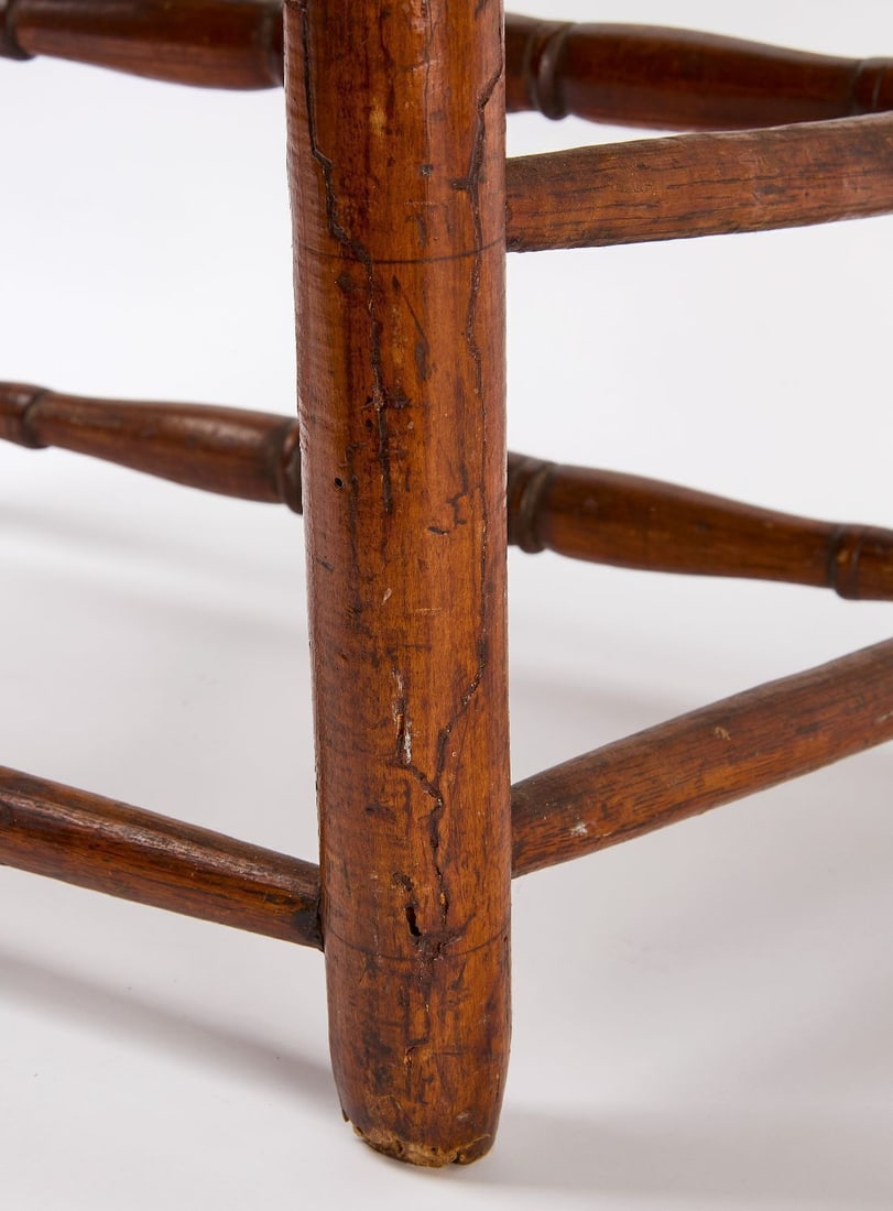 Early Ladder-Back Arm Chair - 7