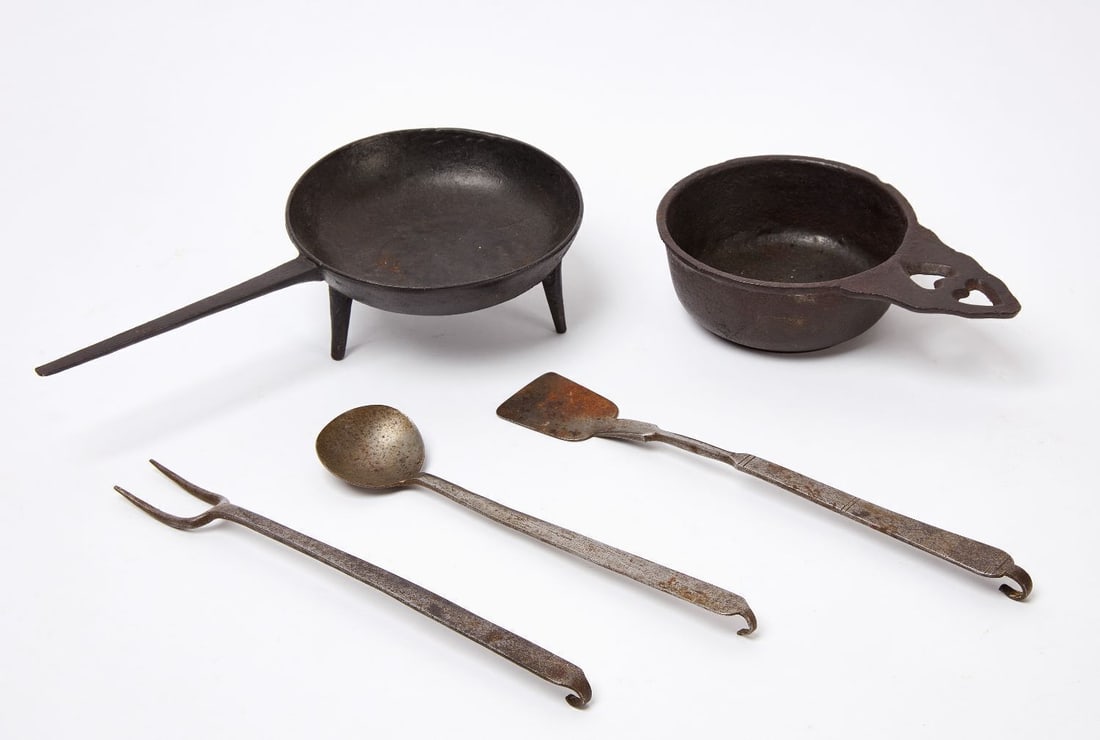 Group of Kitchen Pots and Utensils (1 of 3)