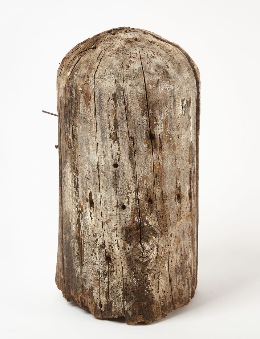 Folk Art Totem Head - 2