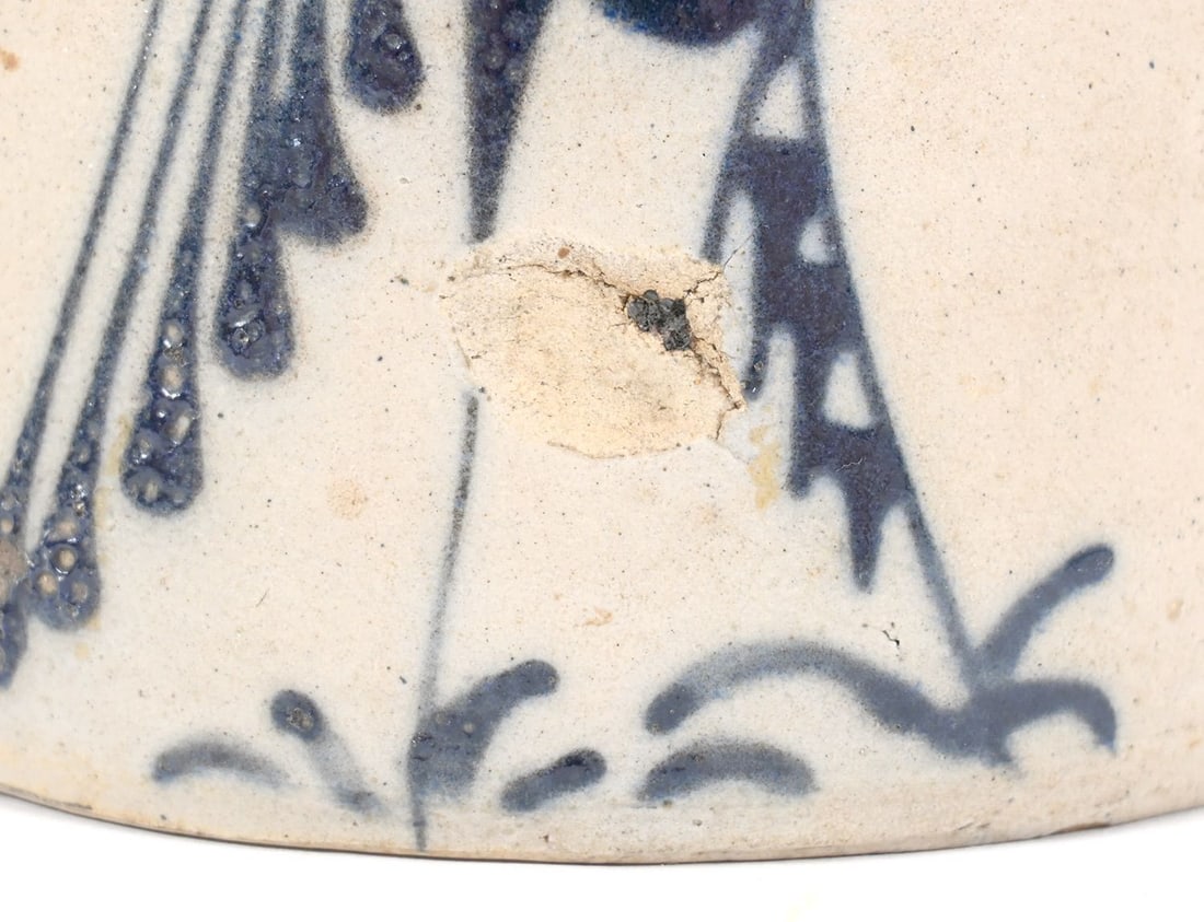 Stoneware Jug with Bird - 3