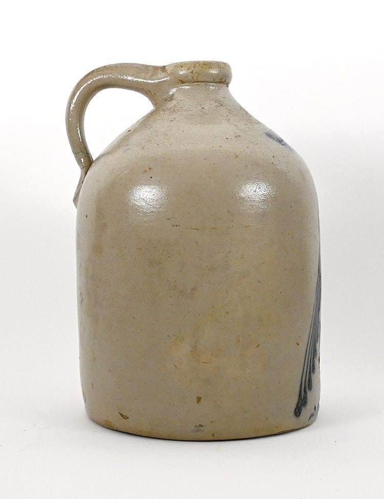 Stoneware Jug with Bird - 4