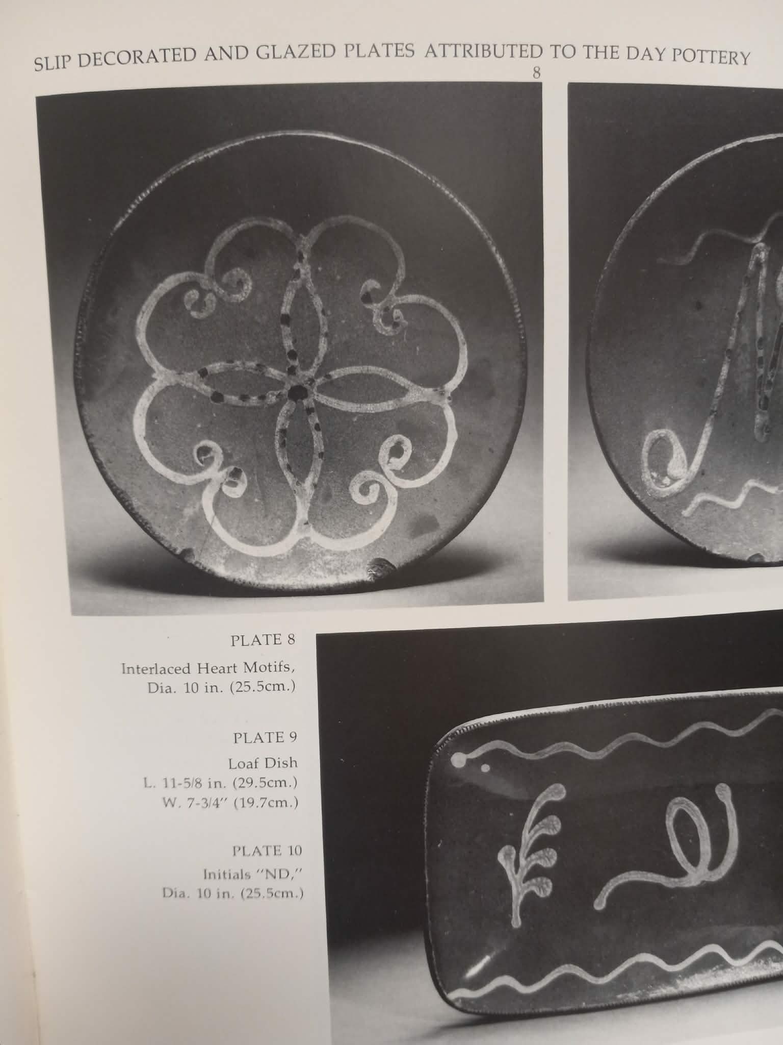 Four Norwalk Slip-Decorated Redware Plates - 3