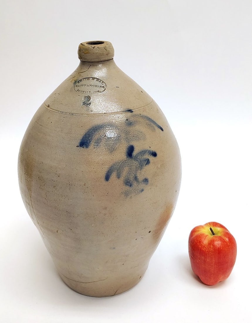 Smith & Day Two-Gallon Stoneware Jug, Norwalk, Connecticut - 2