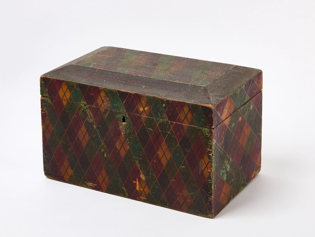 Paint-Decorated Box (1 of 6)