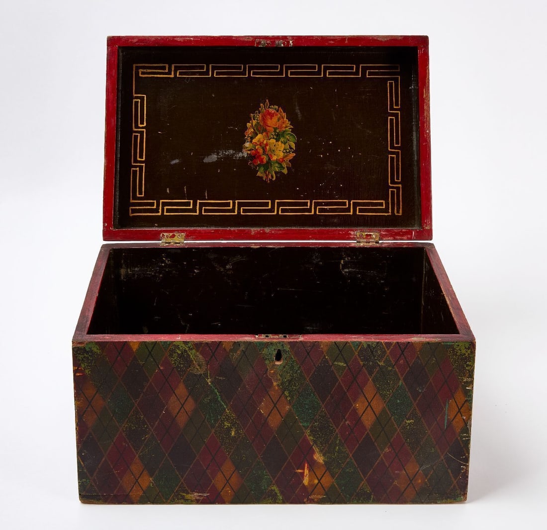 Paint-Decorated Box - 2