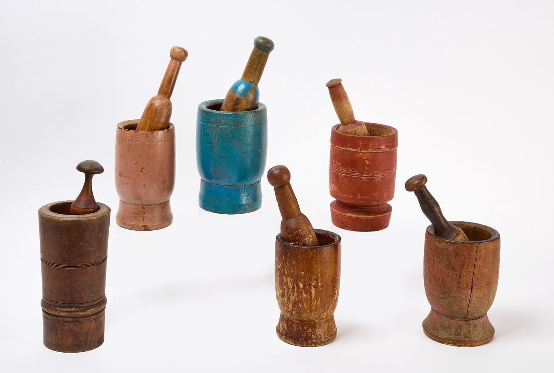 Six Mortar and Pestles - 2