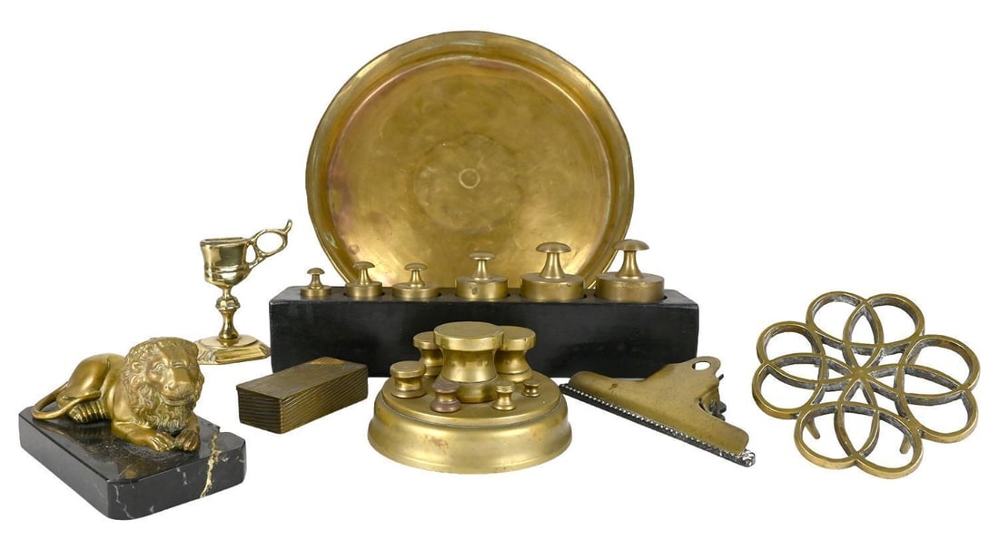 Large Group of Brass Objects (1 of 5)
