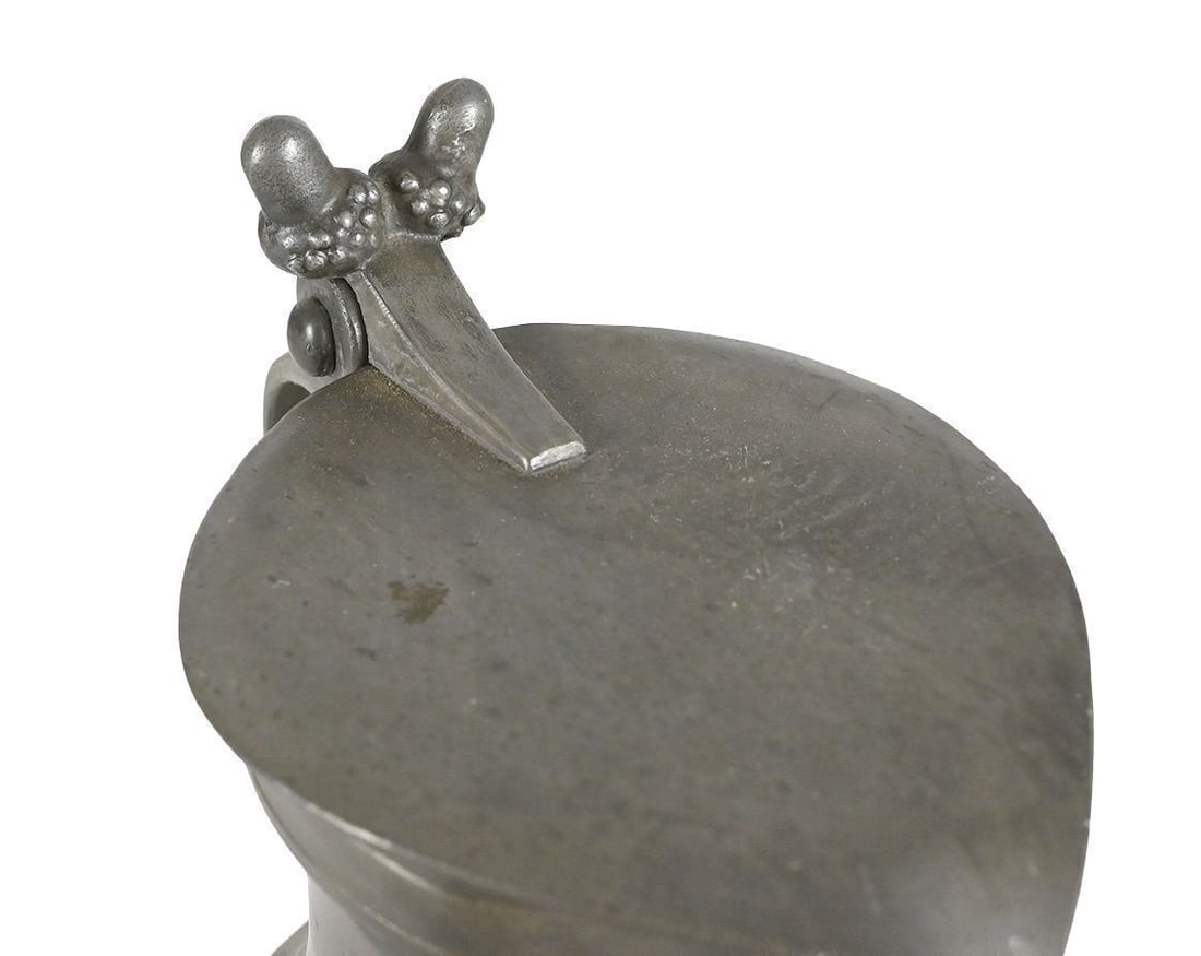 Group of Domestic Pewter Items - 5
