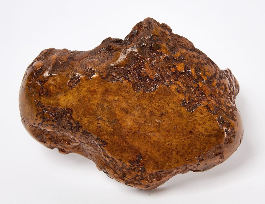 Burl Handled Basket - 3