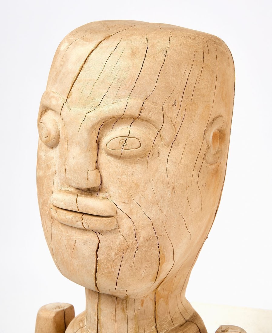 Carved Folk Art Figure - 2
