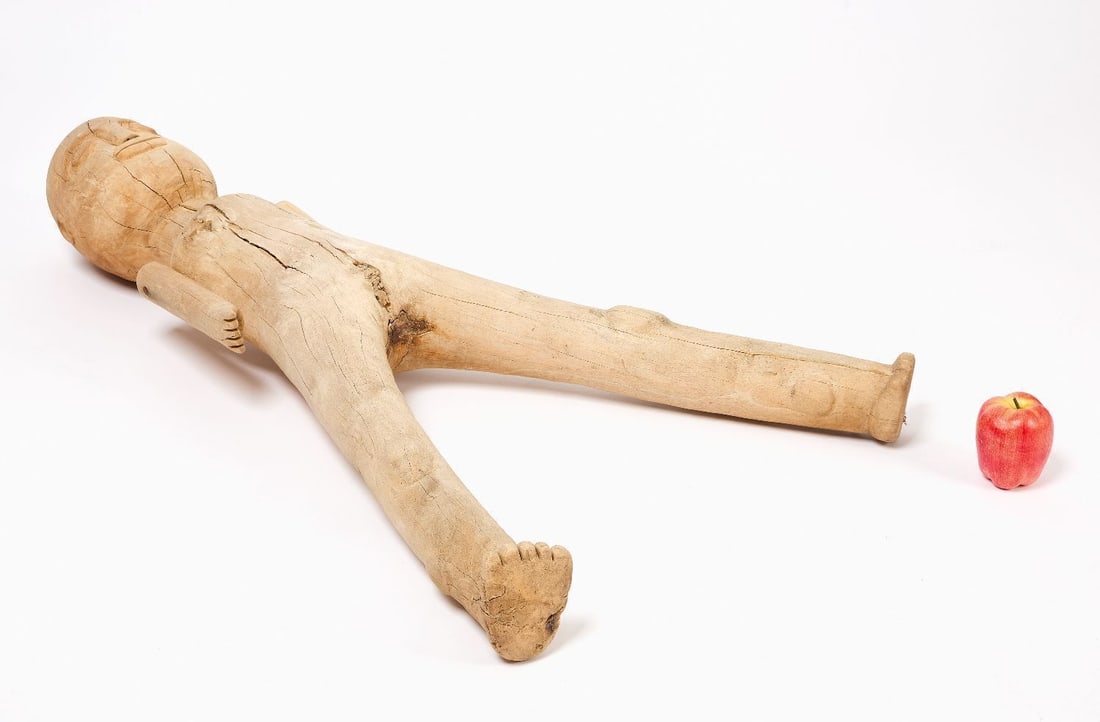 Carved Folk Art Figure - 4