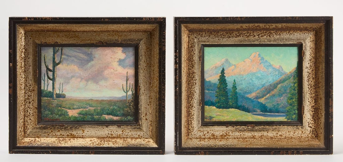 Two Landscapes by H. Kemmerle (1 of 1)