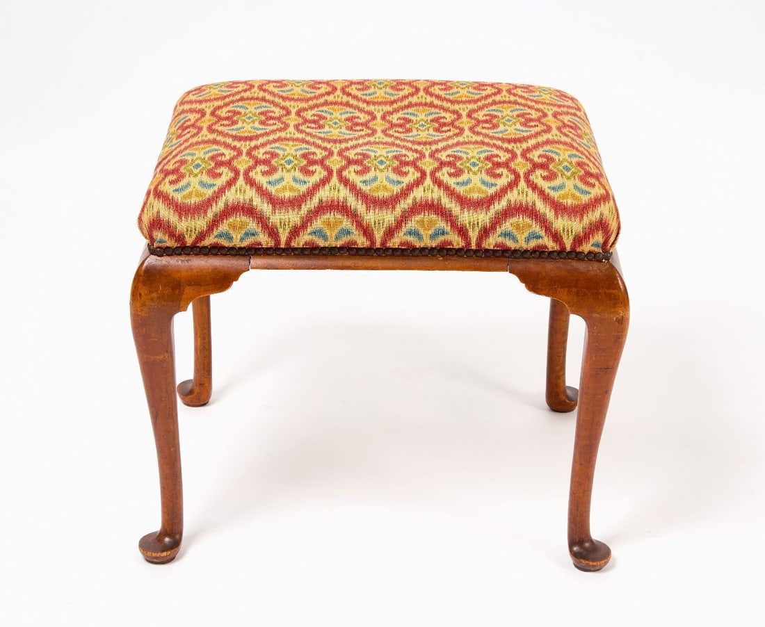 Queen Anne Foot Stool (1 of 3)