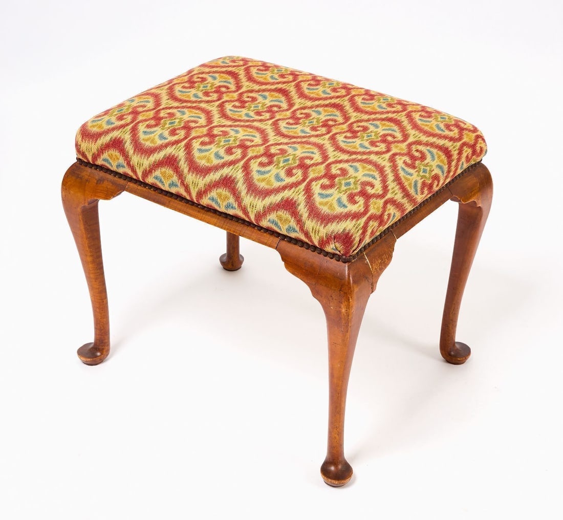 Queen Anne Foot Stool - 2