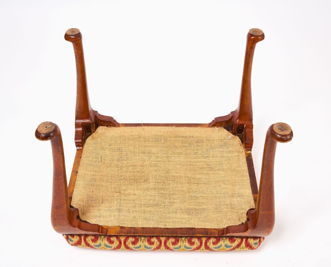 Queen Anne Foot Stool - 3