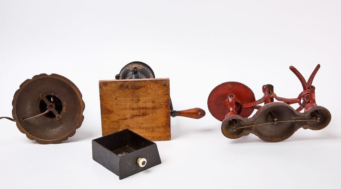 Coffee Mill, Lighthouse Lamp, and Scale - 3