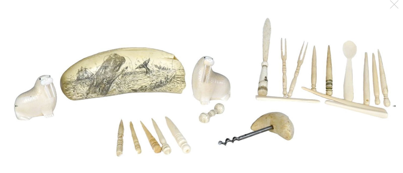 Group of Sailor's Tools and Marine Items - 2
