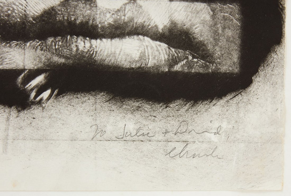 Chuck Close - 'Keith' Offset Lithograph, 1974 - 2