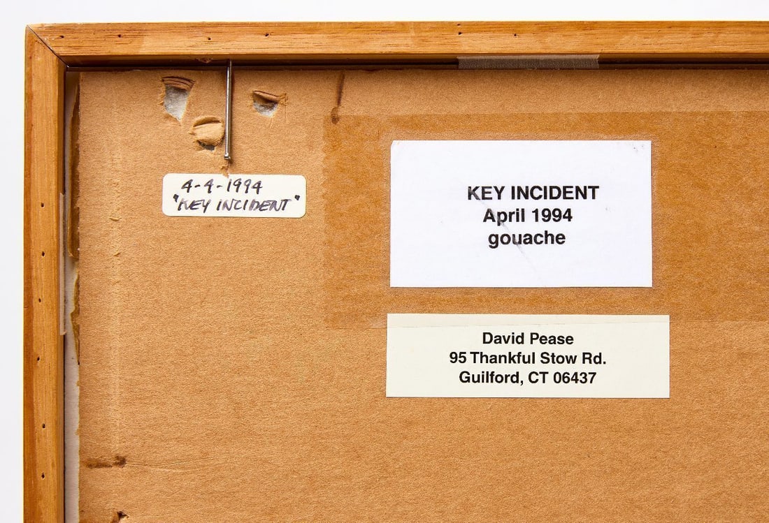 David Pease - 'Key Incident' Sampler - 3