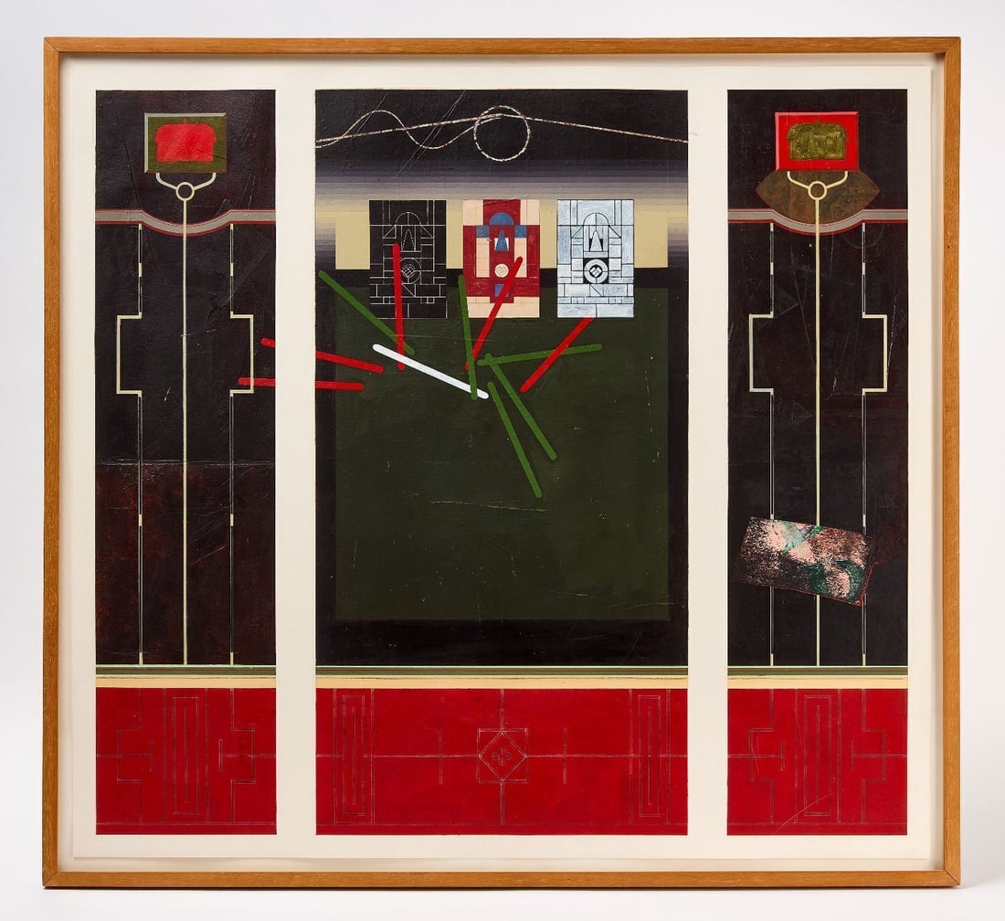 David Pease - Untitled, Geometric Work (1 of 1)