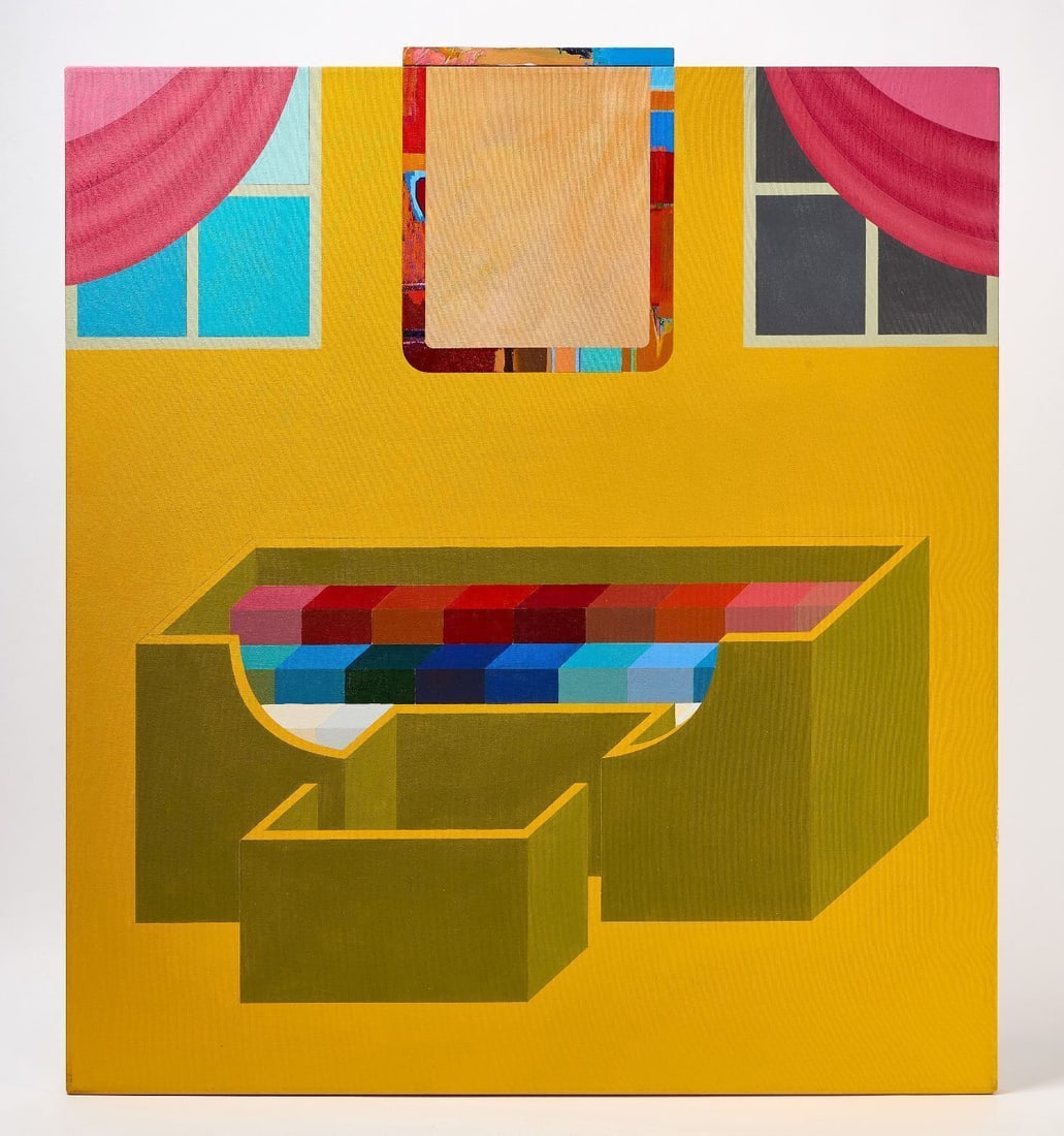 David Pease - Untitled, Abstract Interior (1 of 2)