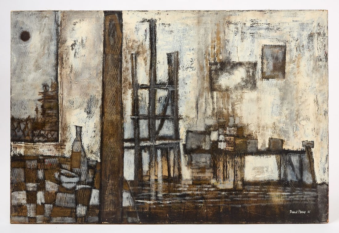 David Pease - Untitled, Abstract Studio (1 of 2)
